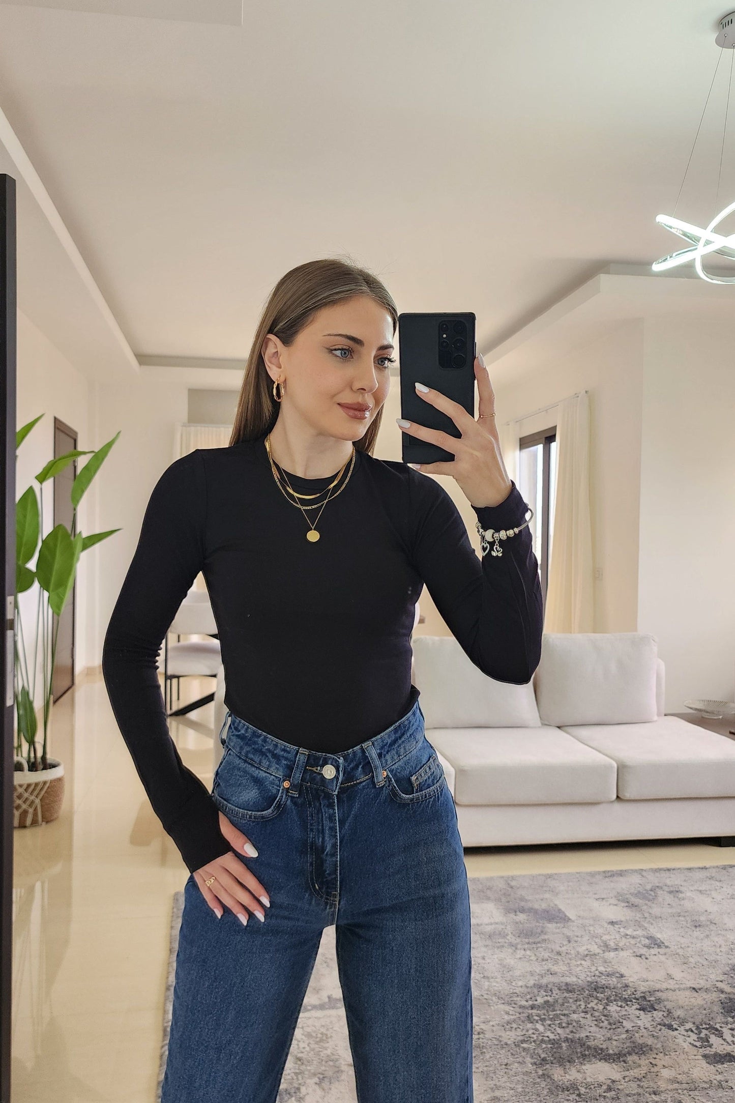 Black Basic Top