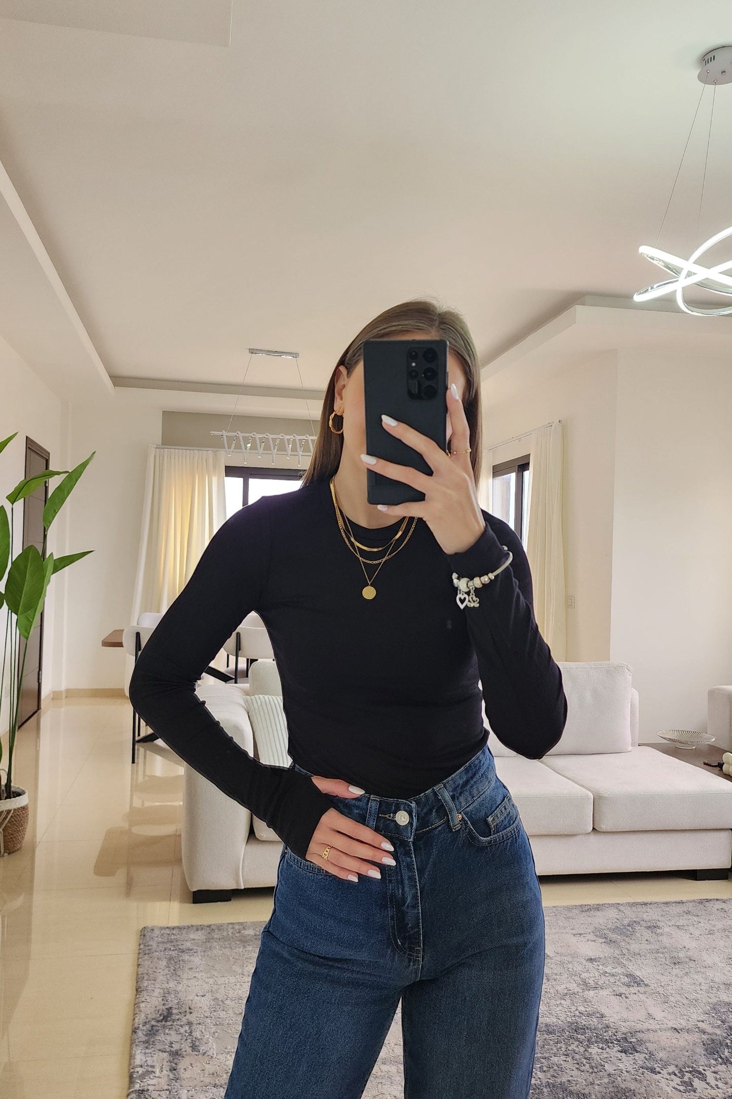 Black Basic Top