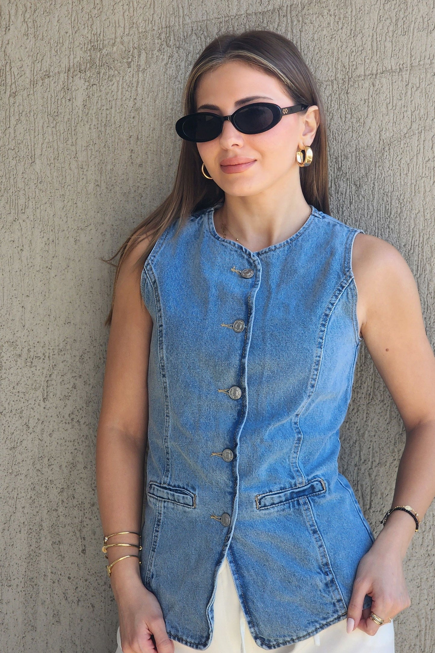 Denim Vest