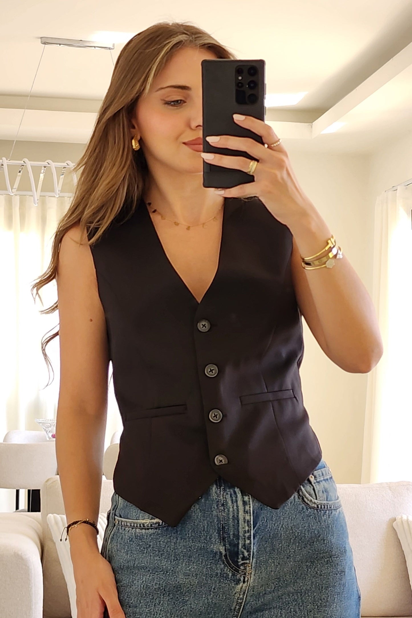 Classic Black vest