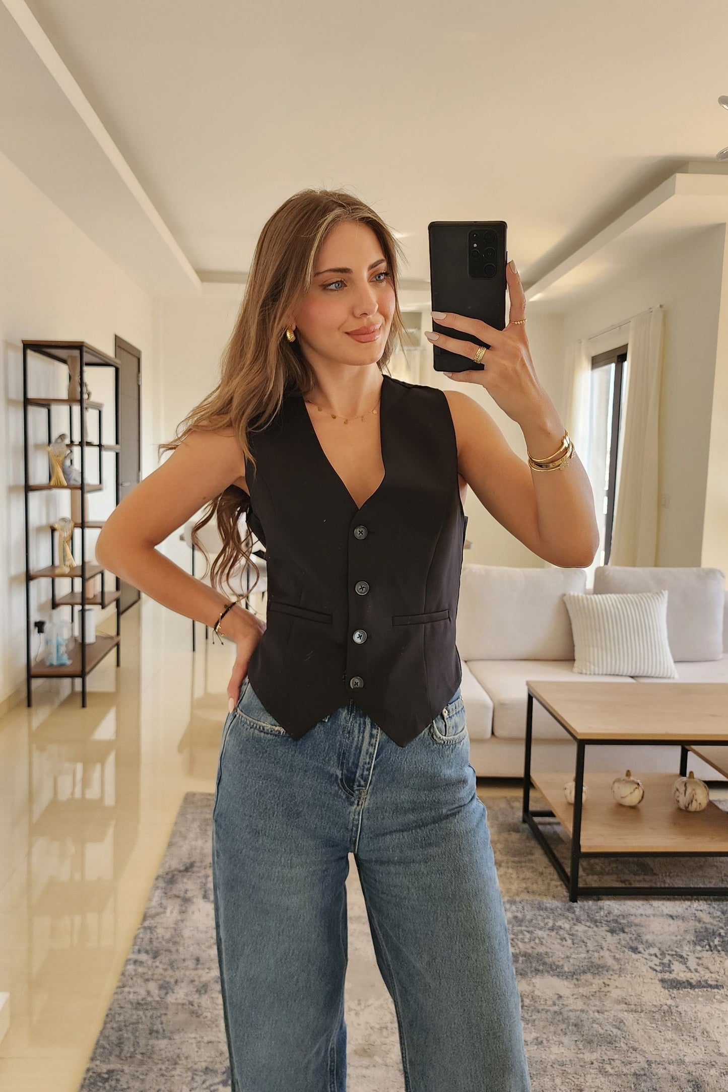 Classic Black vest