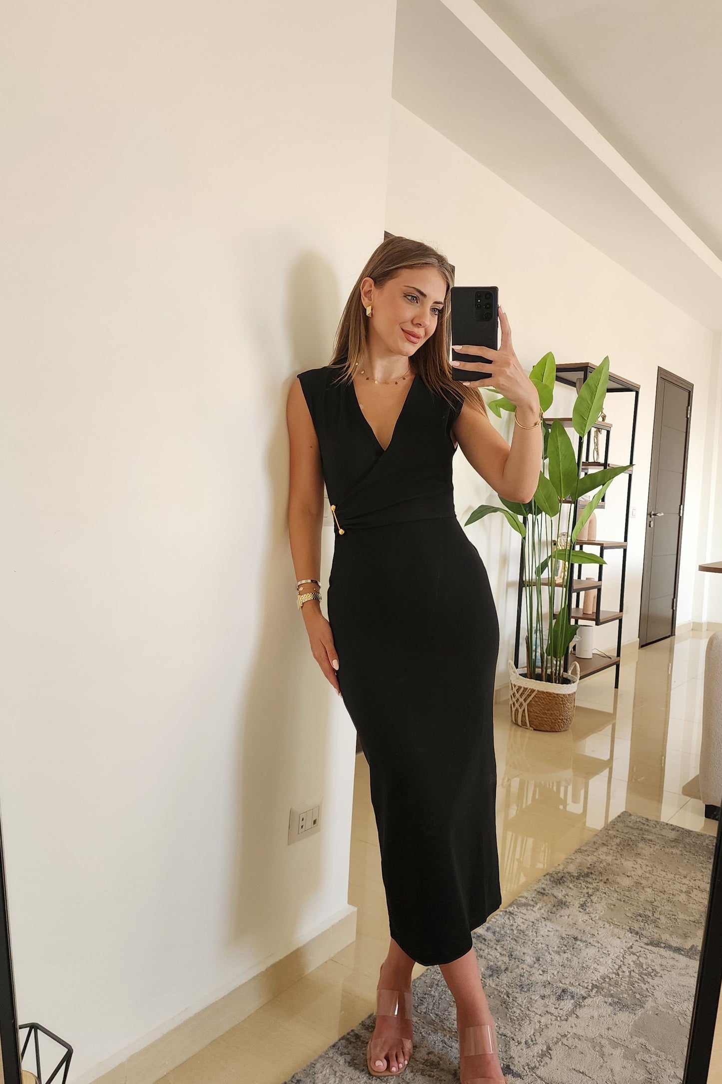 Black Sculpt Dress