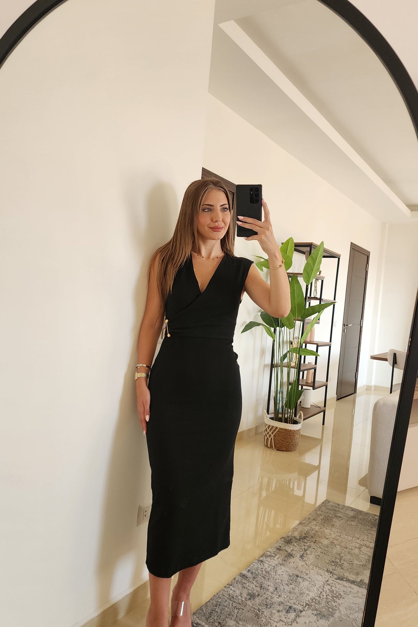 Black Sculpt Dress