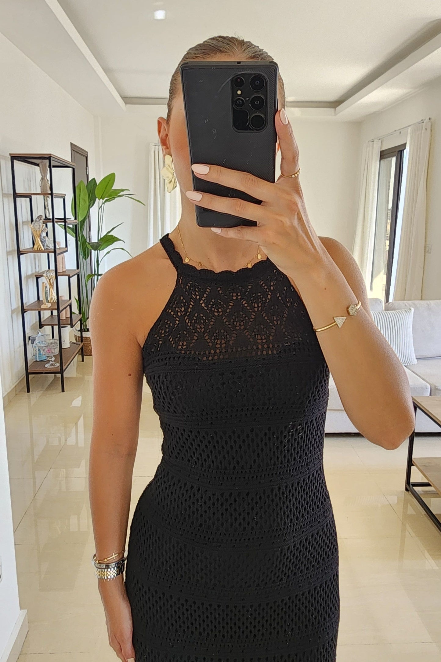 Crochet Maxi Dress