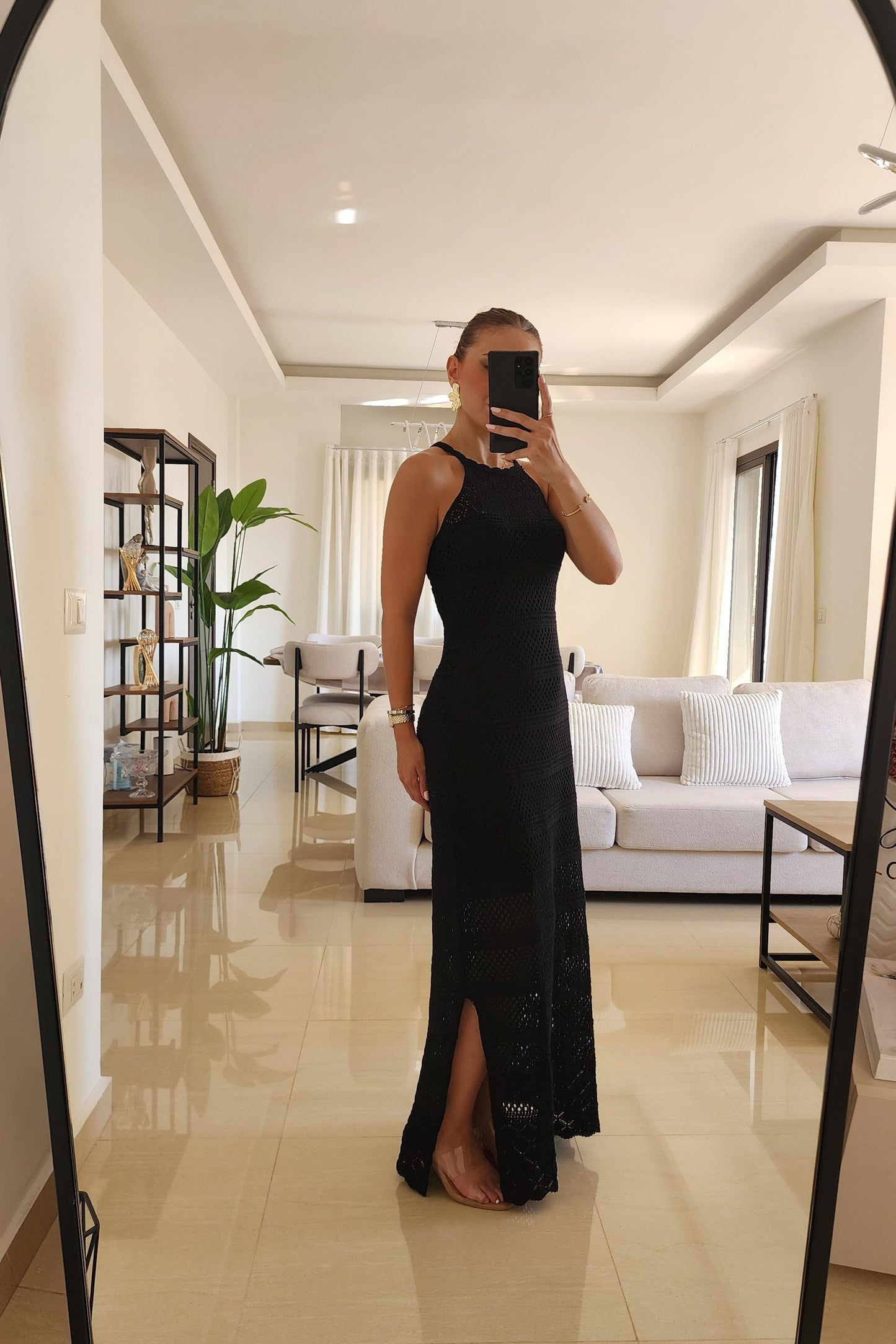 Crochet Maxi Dress