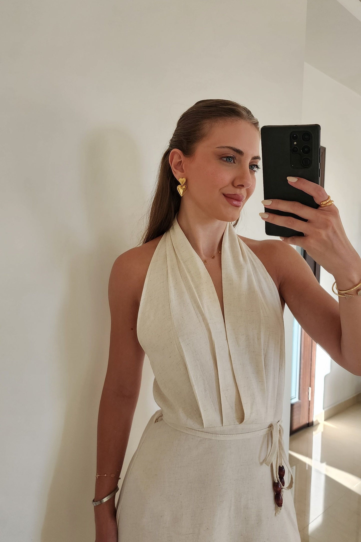 Dune Linen Dress