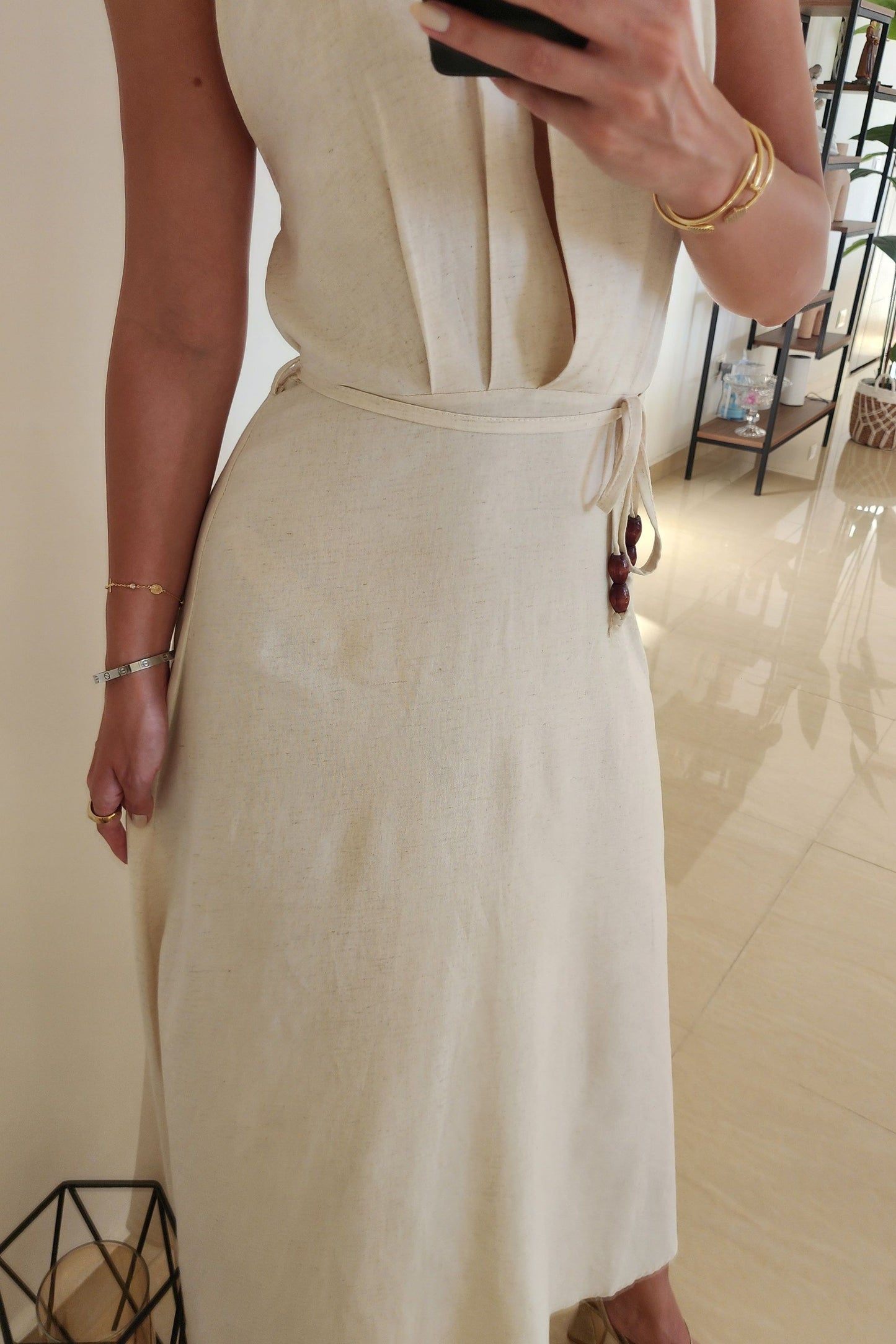 Dune Linen Dress