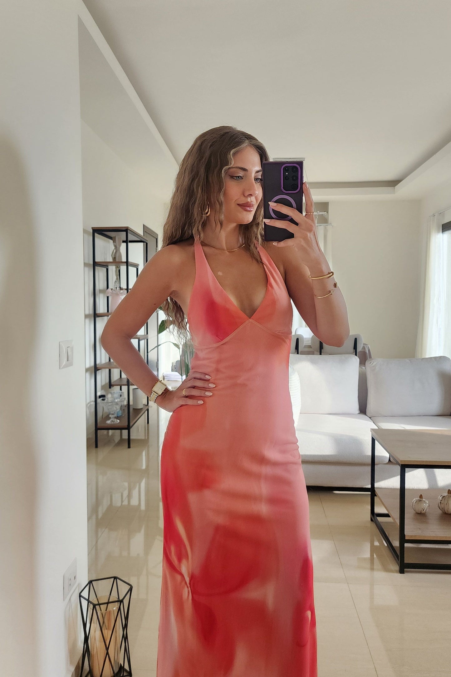 Sunset Bloom Dress