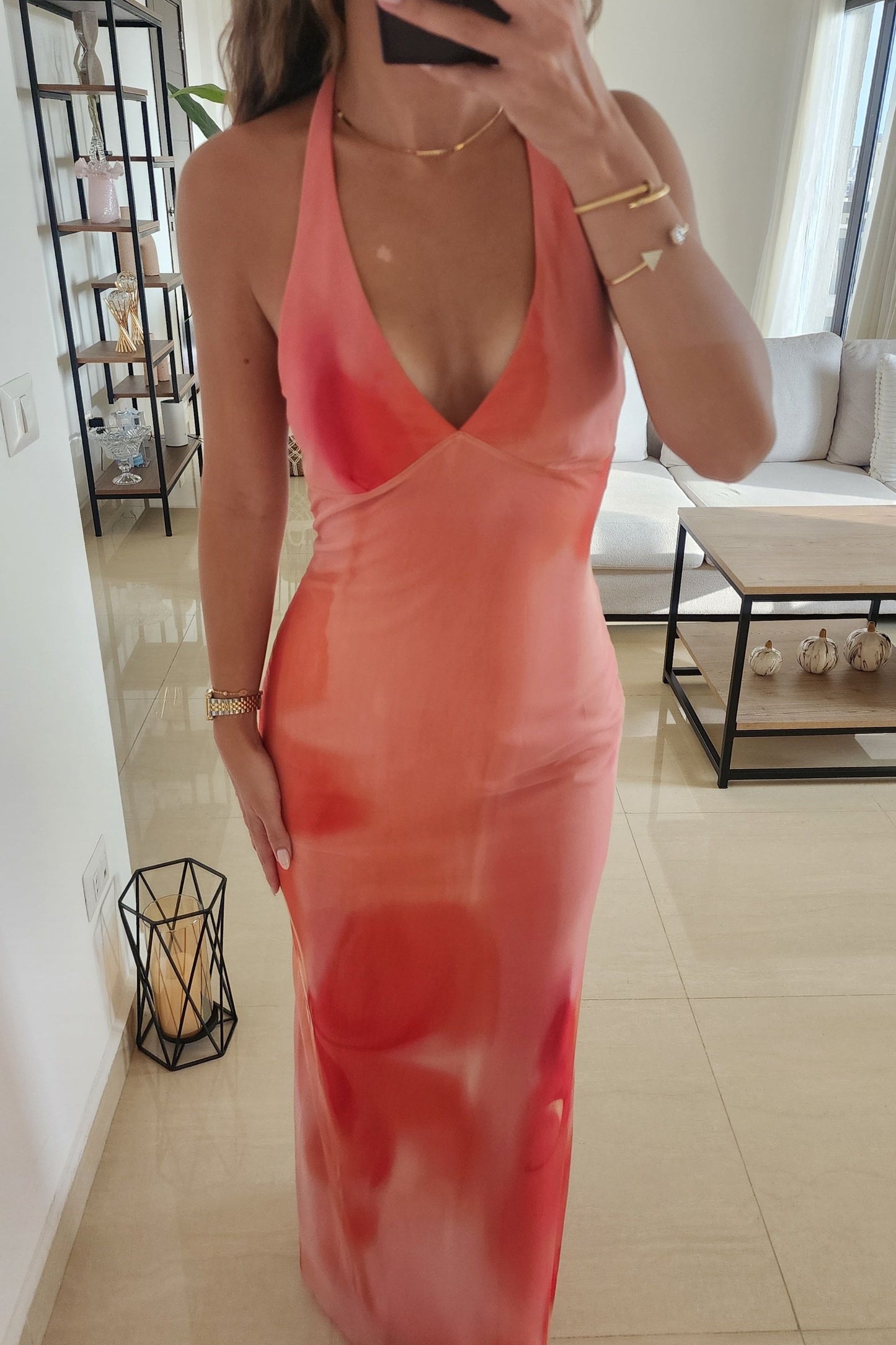 Sunset Bloom Dress
