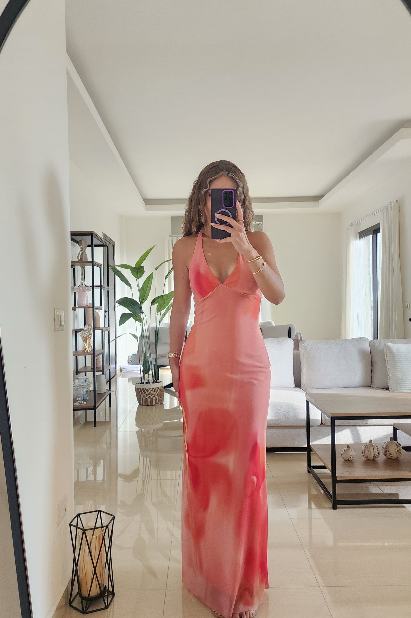 Sunset Bloom Dress