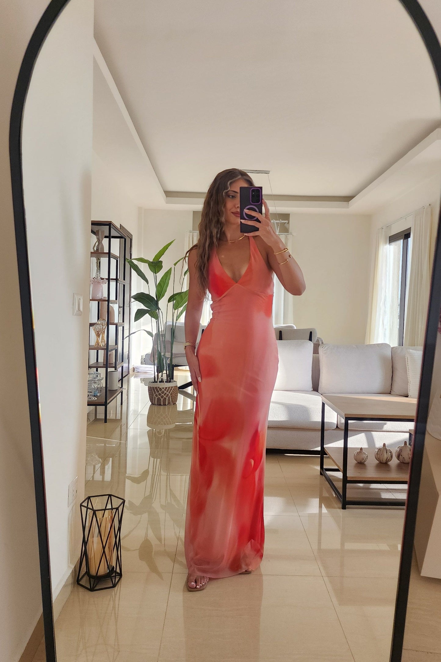 Sunset Bloom Dress