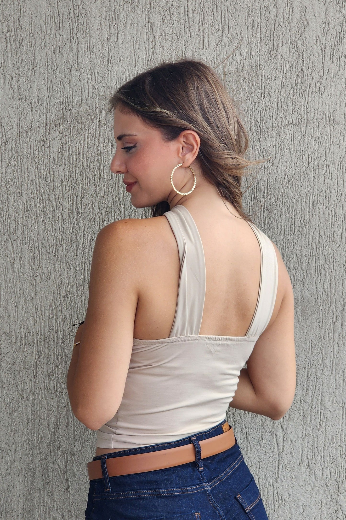 Nora Top - Beige