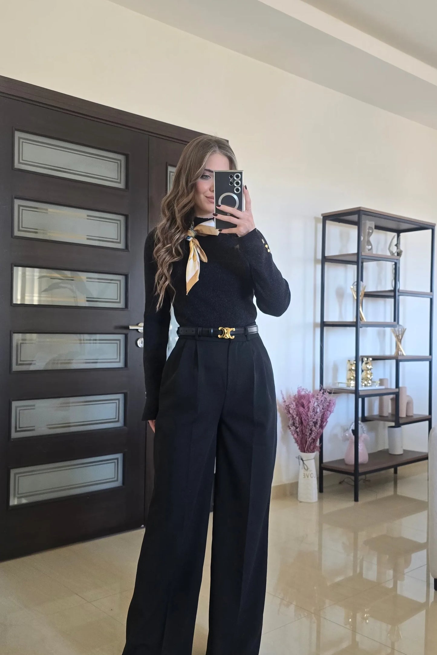 Lena Classic Pants – Black
