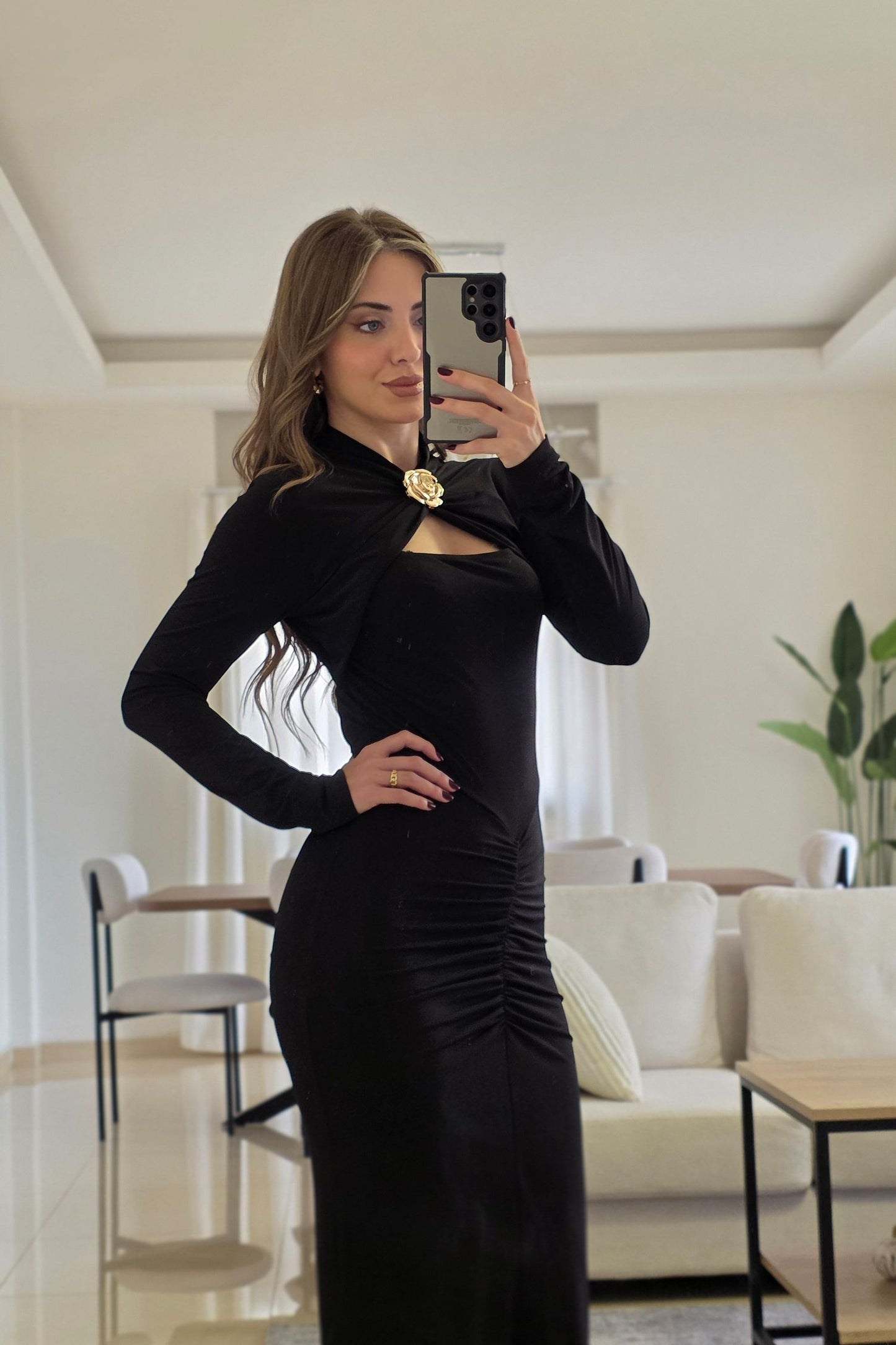 Alvara Black Dress