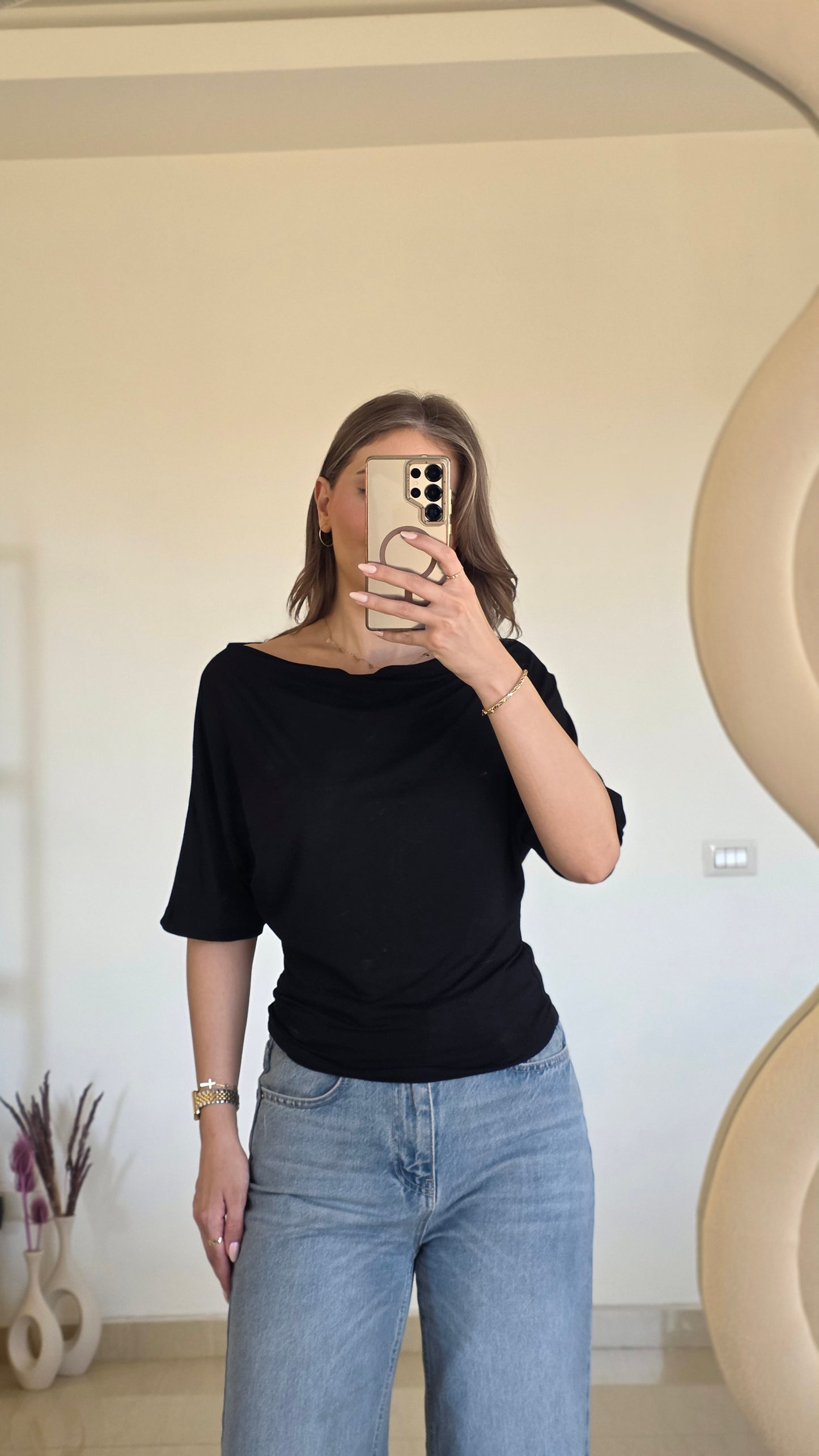 Solène Top – Black