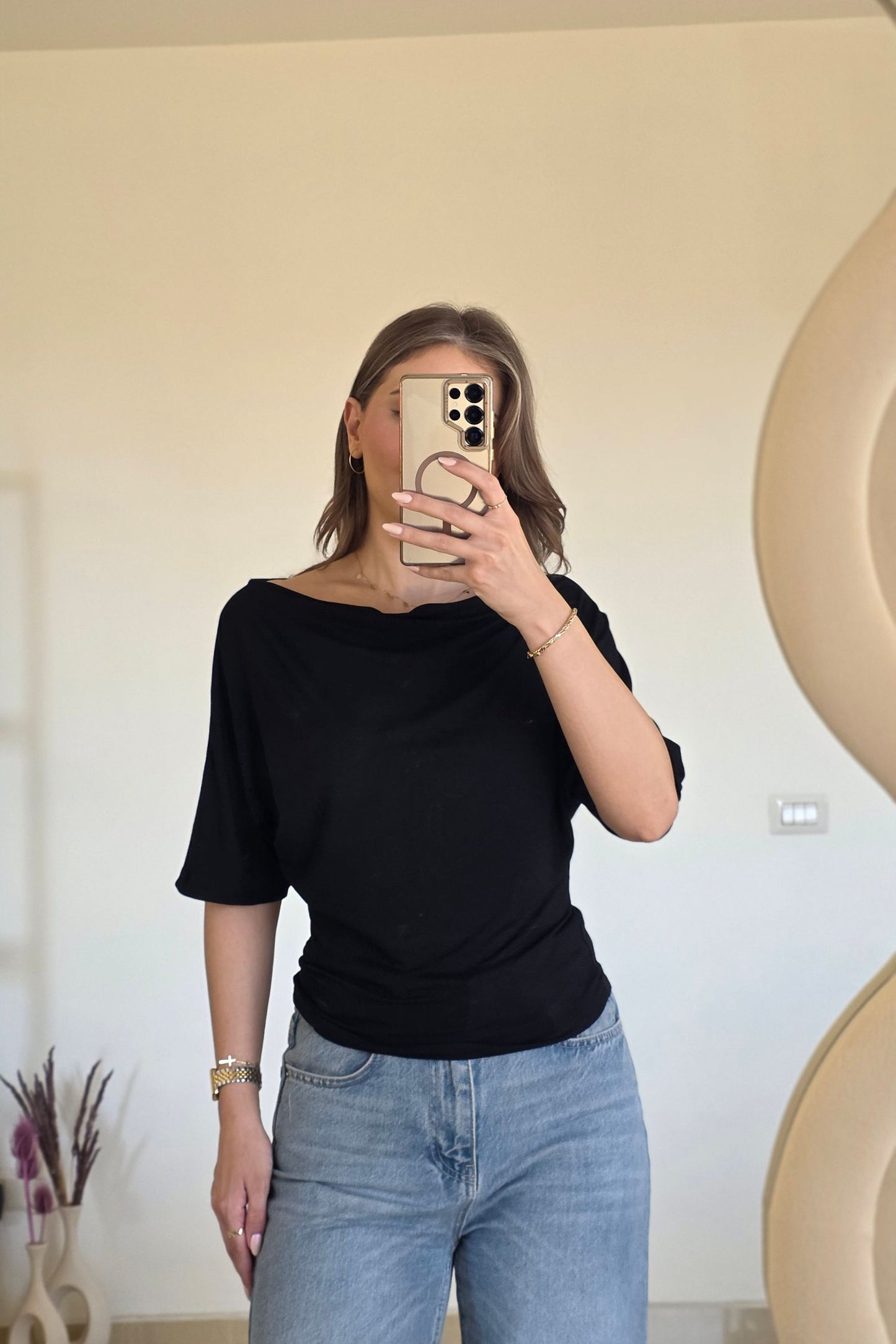 Solène Top – Black