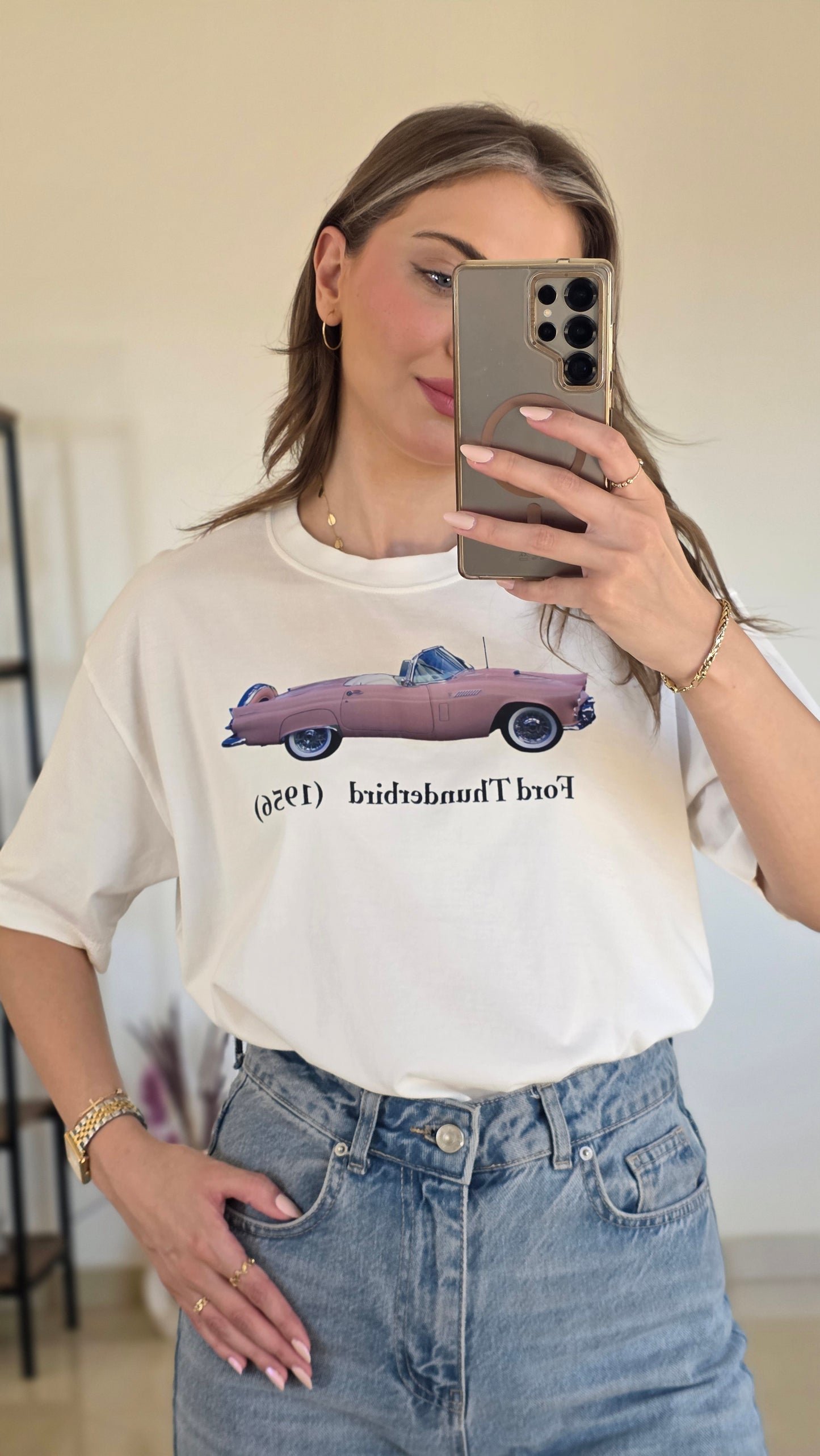 Monroe Tee – White