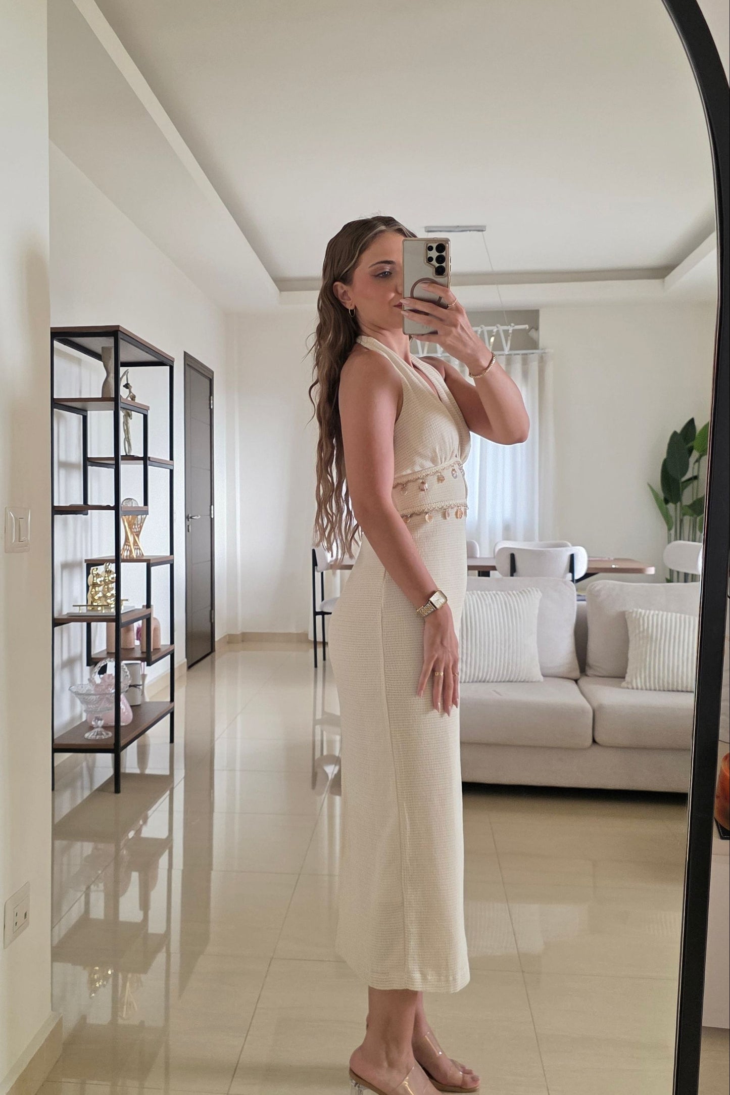Cleo Crochet Maxi Dress