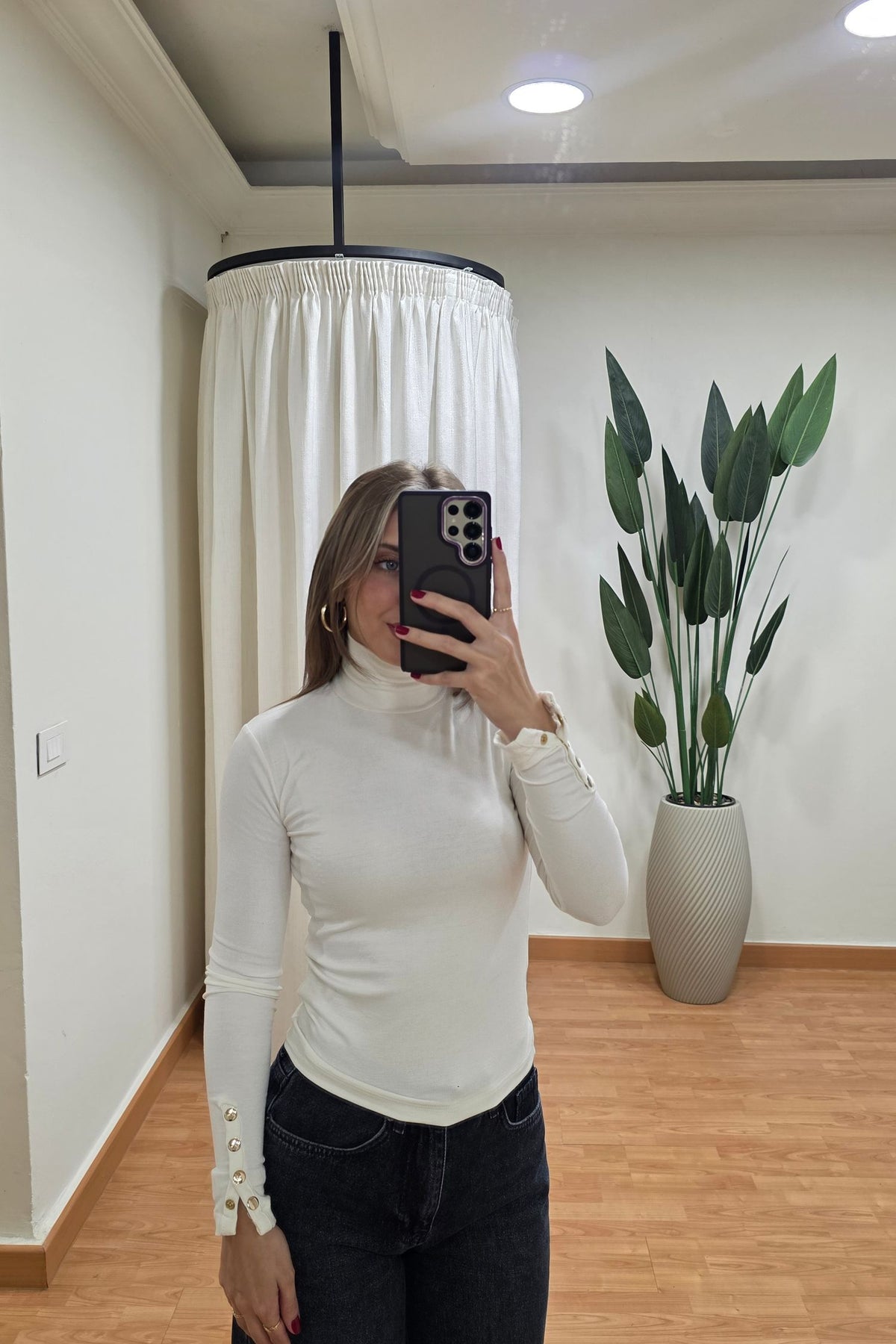 Mirabel Turtleneck Long Sleeve Top