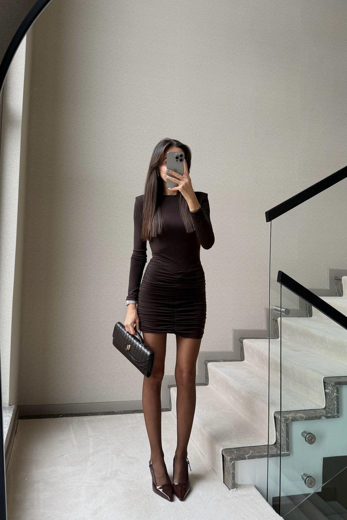 Brown Dress