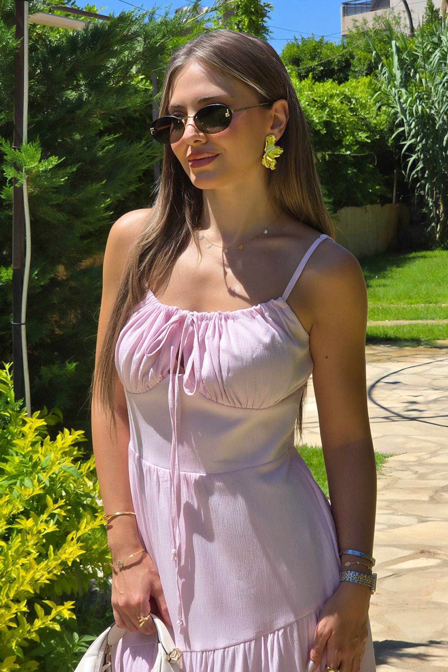 Pink Day Dress