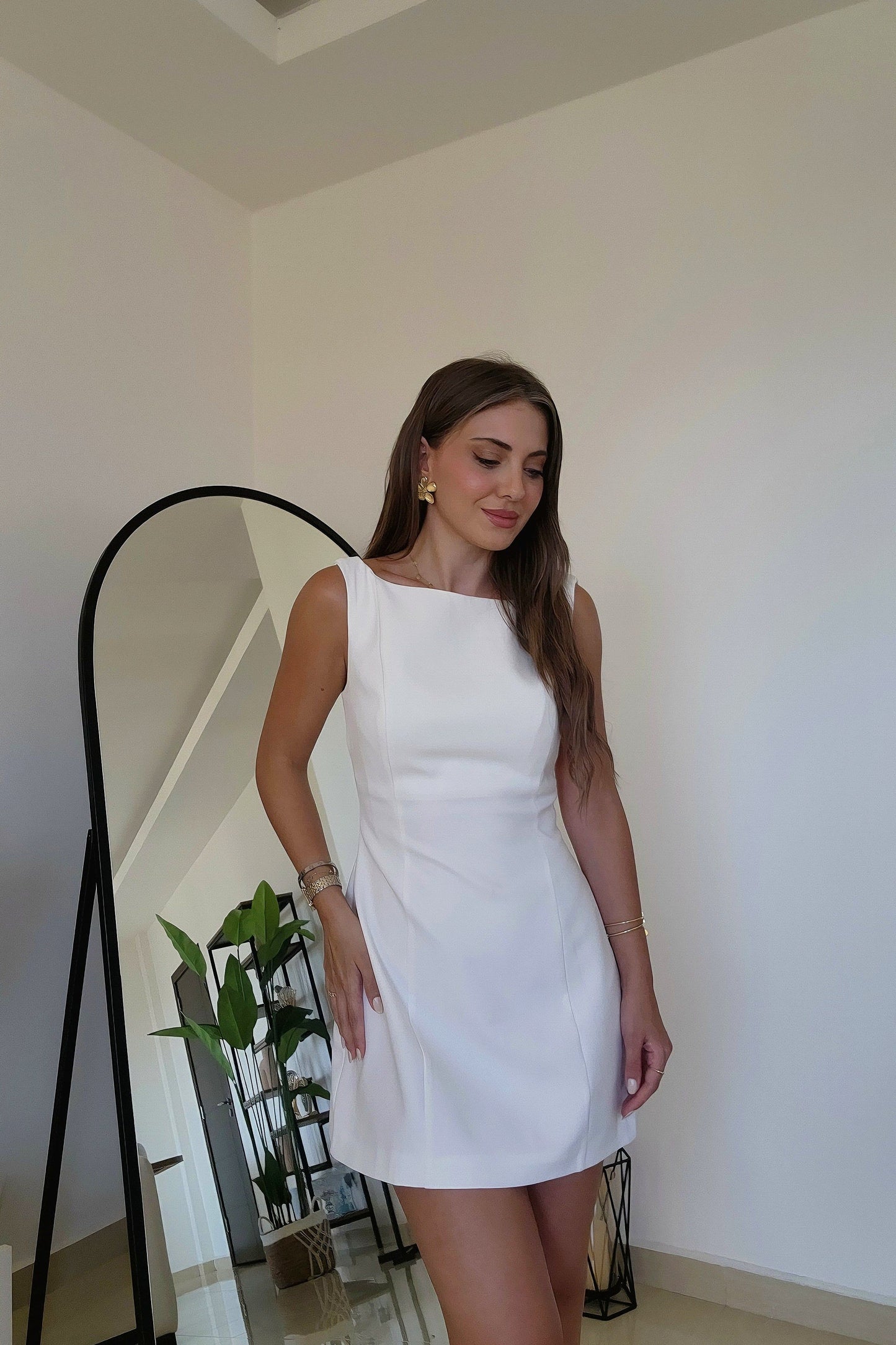 Magnolia Mini White Dress