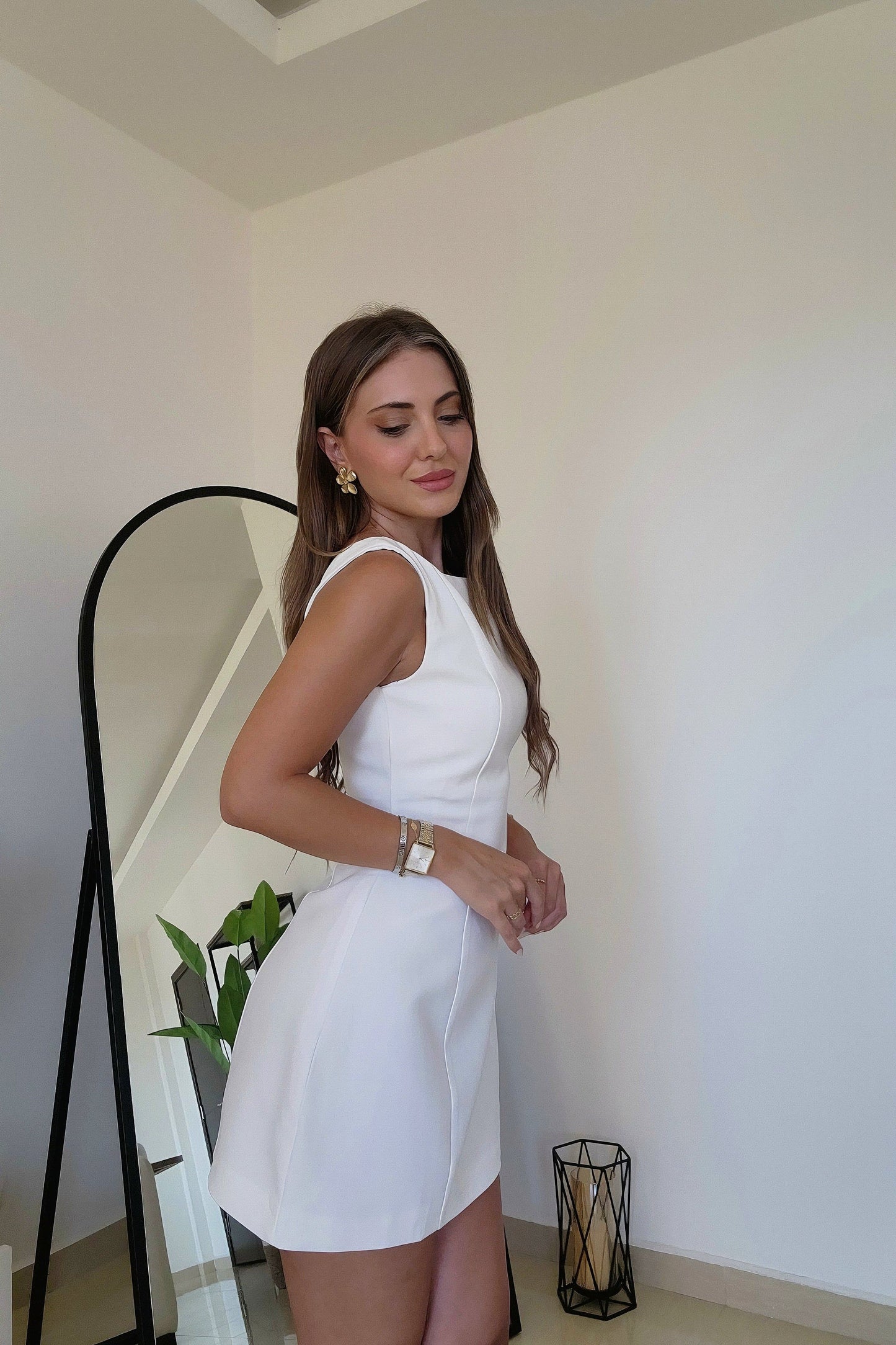 Magnolia Mini White Dress