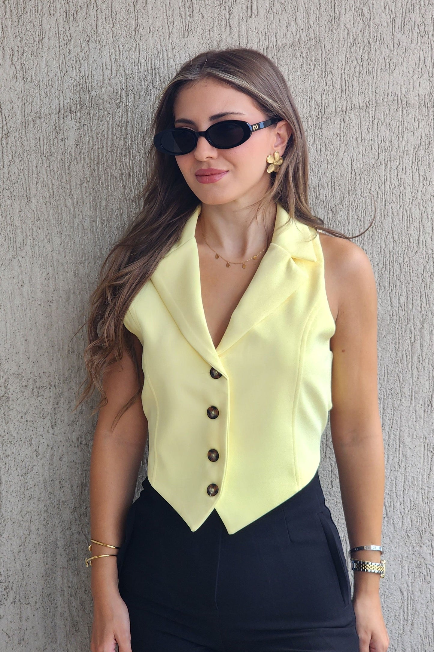 Butter Yellow Vest