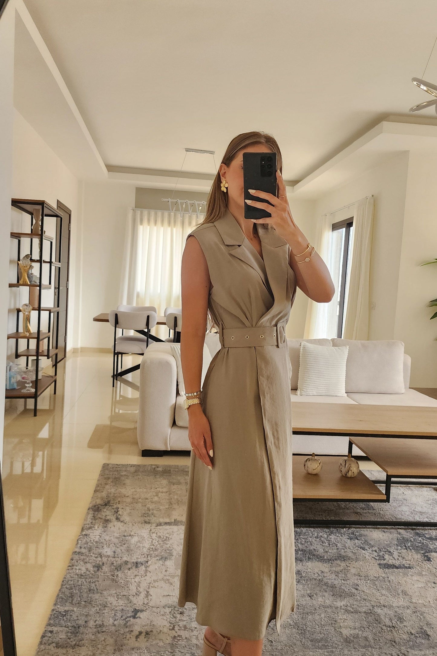 Green Mist Maxi Dress