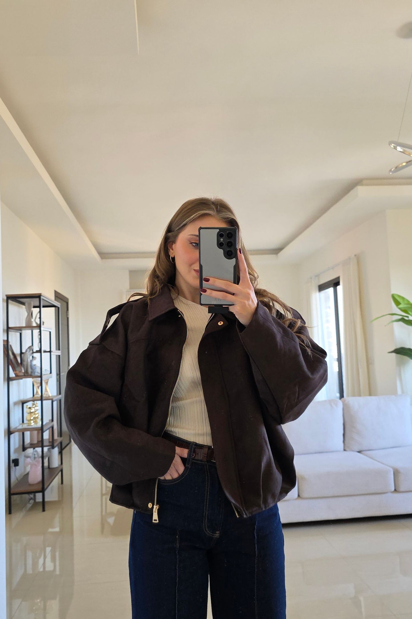 Ophelia Suede Jacket