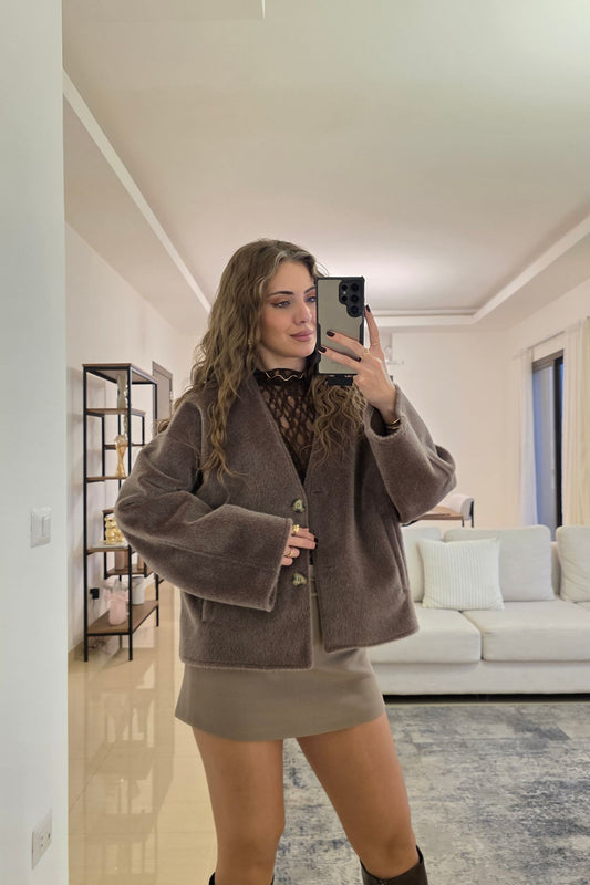 Elara Faux Fur Jacket