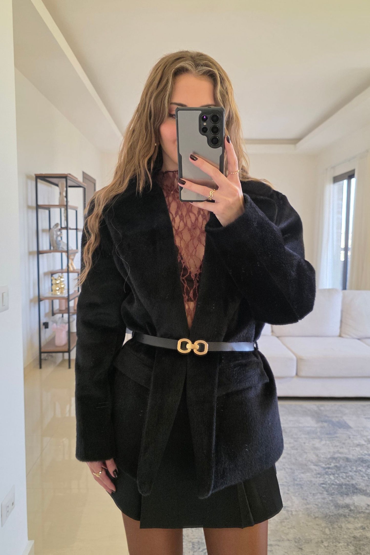 Mirelle Faux Fur Jacket