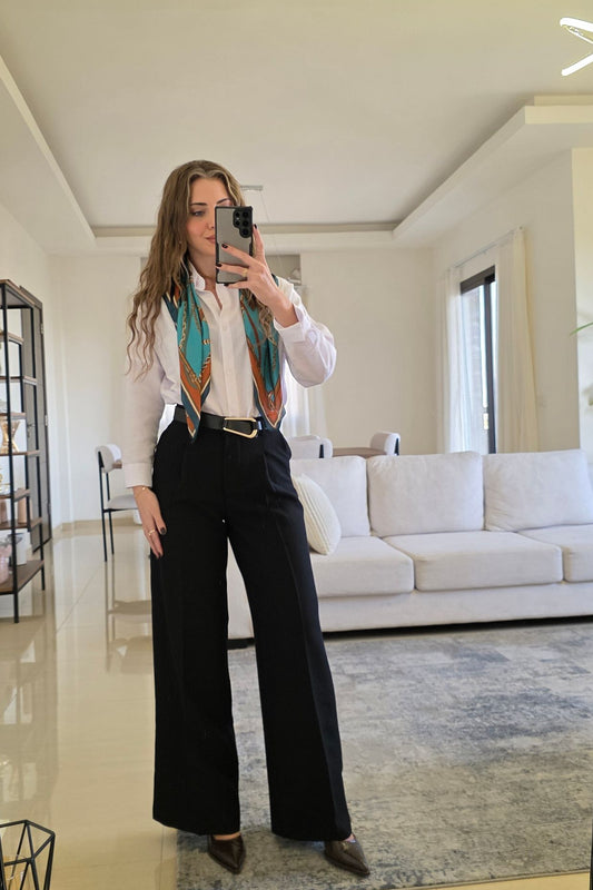 Velinne Classic Black Pants