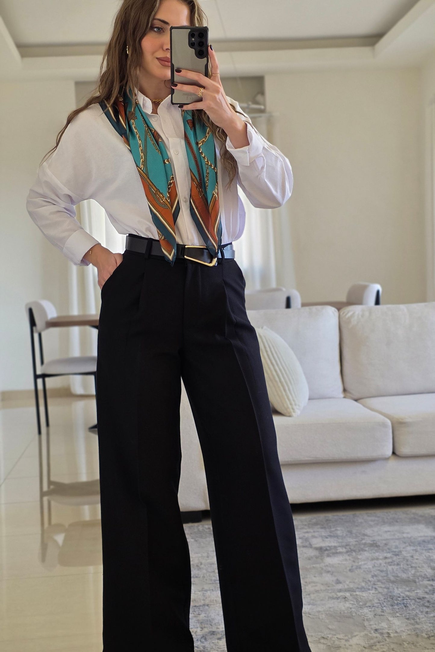 Velinne Classic Black Pants