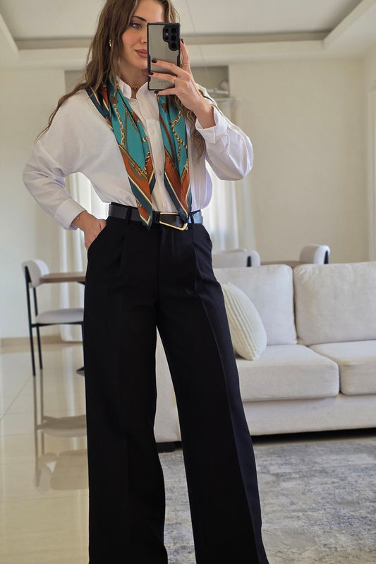 Velinne Classic Black Pants