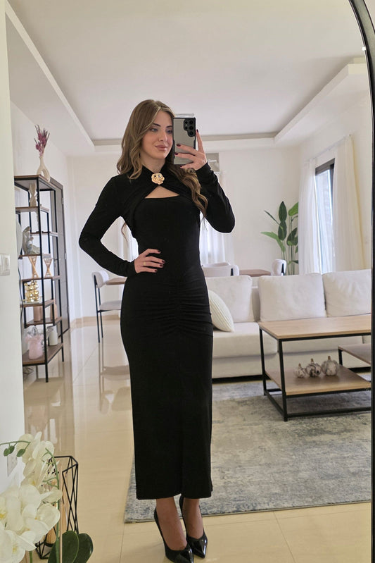 Alvara Black Dress