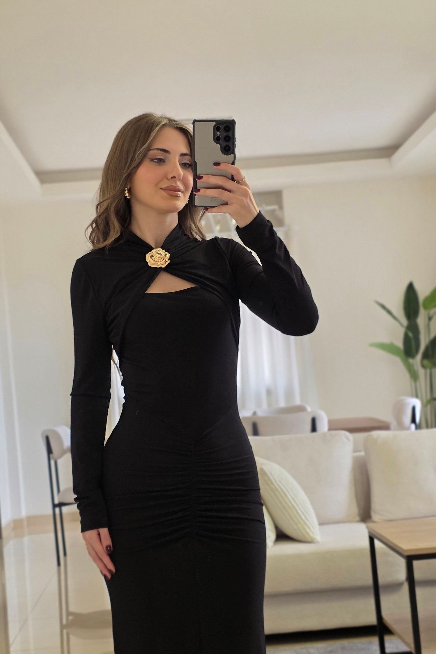 Alvara Black Dress