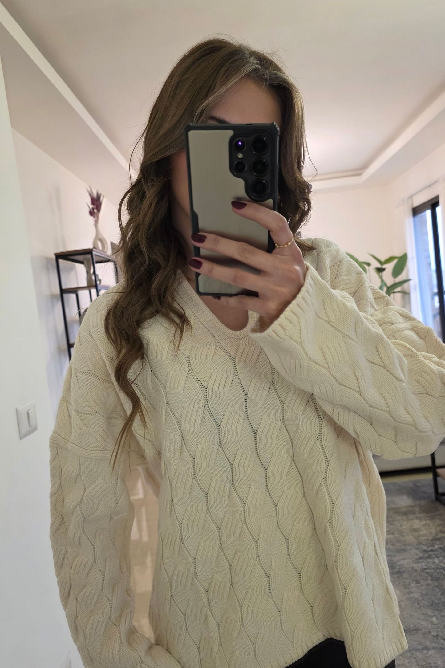 Mavie Sweater - White