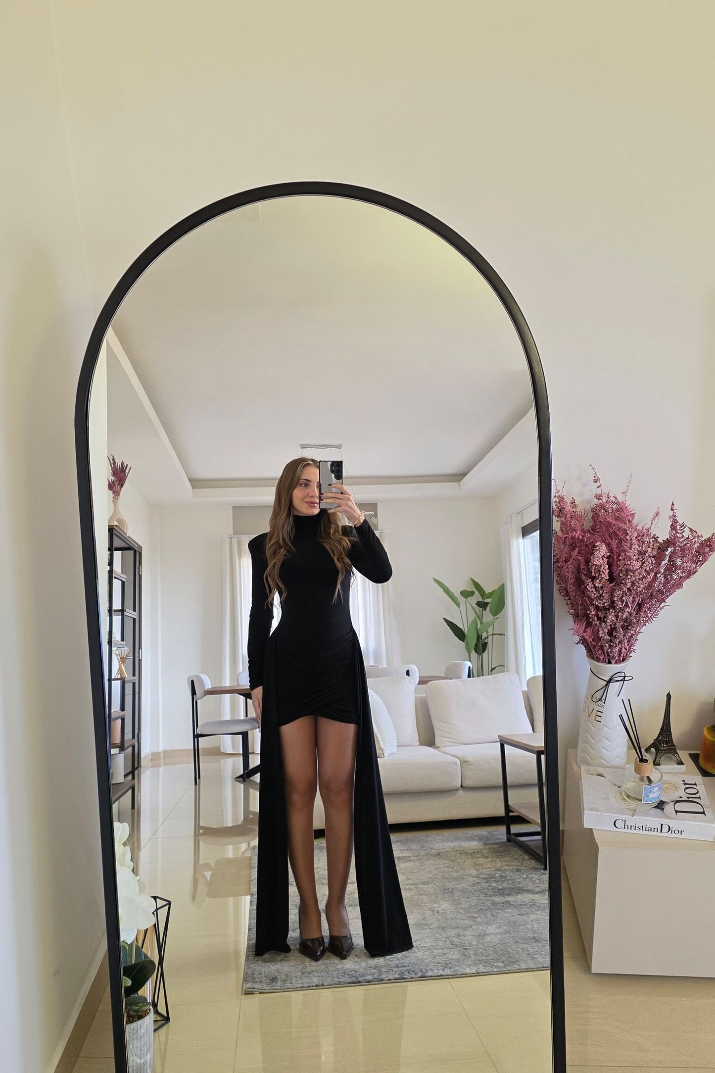 Muse Short Dress - Black