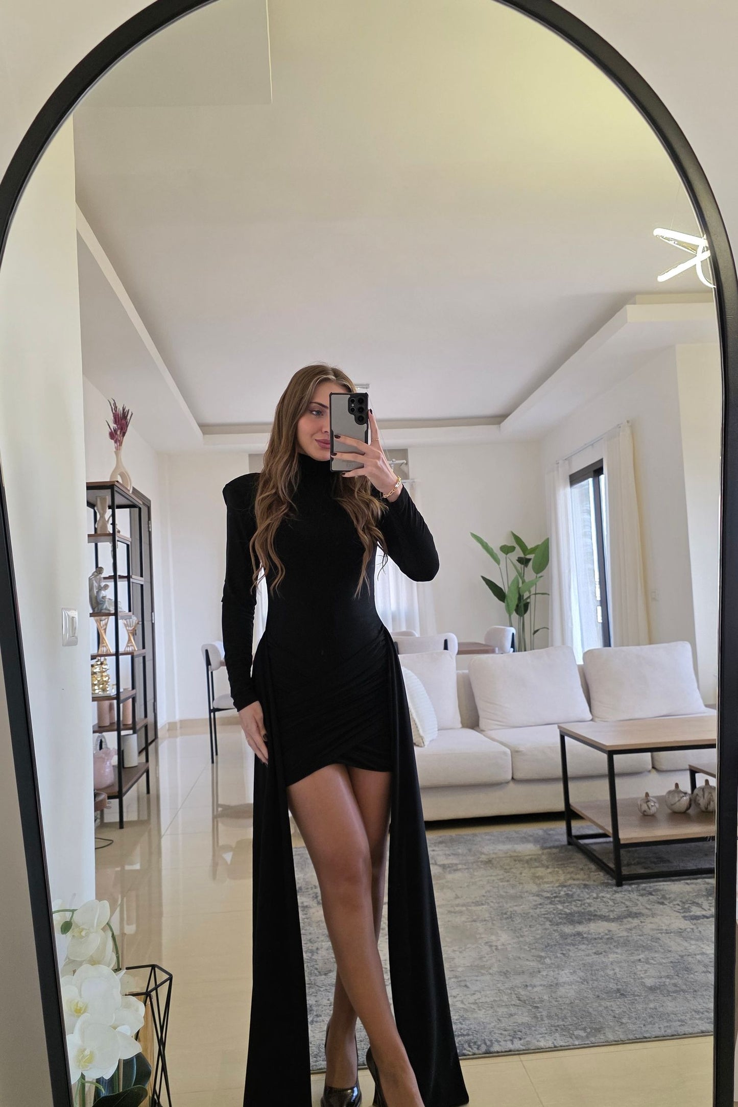 Muse Short Dress - Black