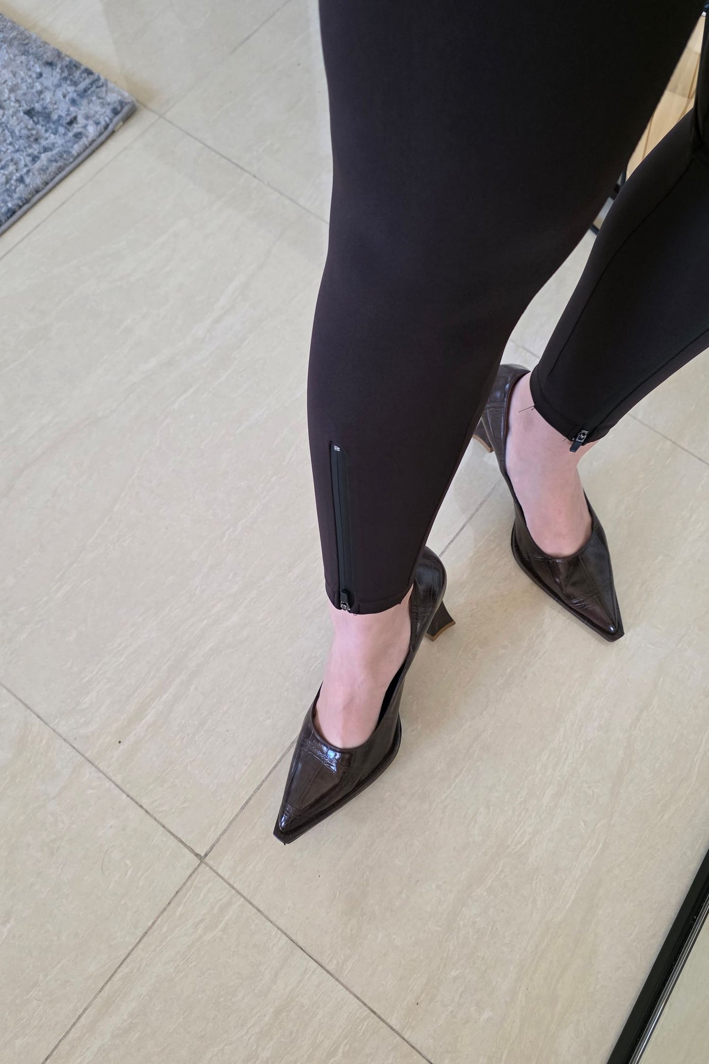 Brown Sculpt Leggings