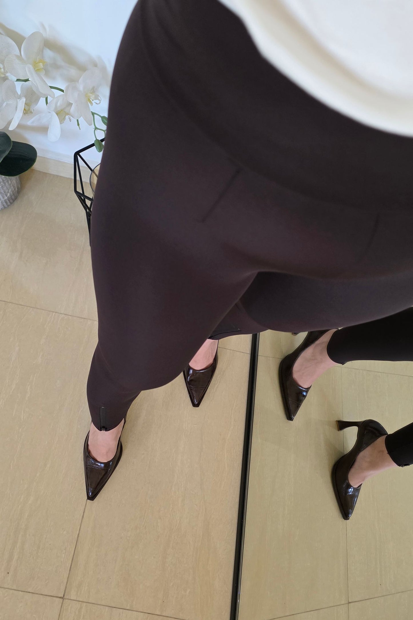 Brown Sculpt Leggings