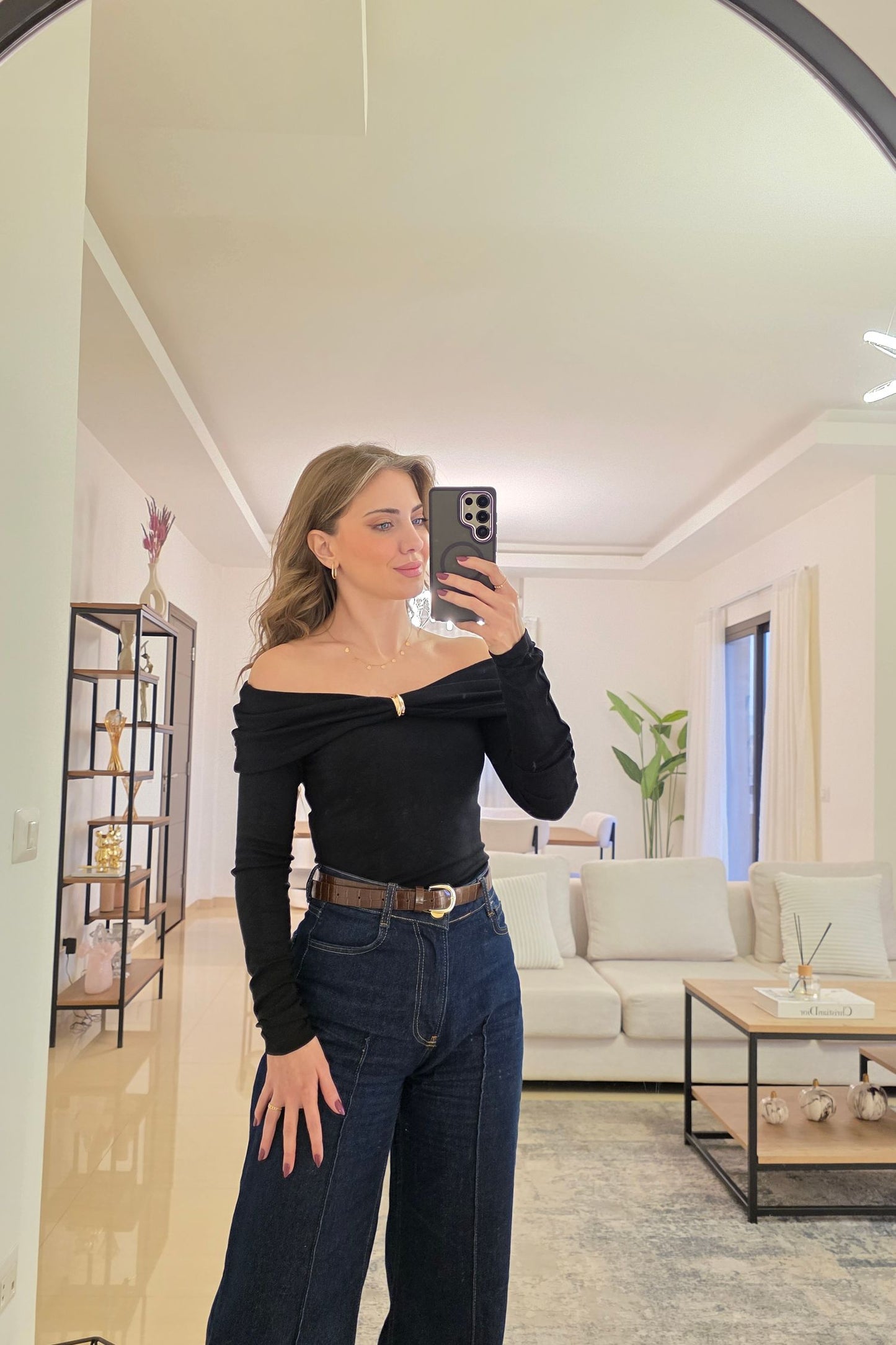 Selma Off-Shoulder Top