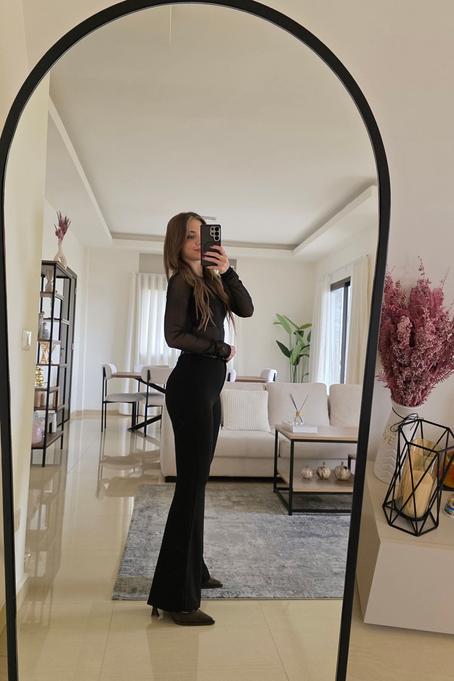 Naomi Flared Pants - Black