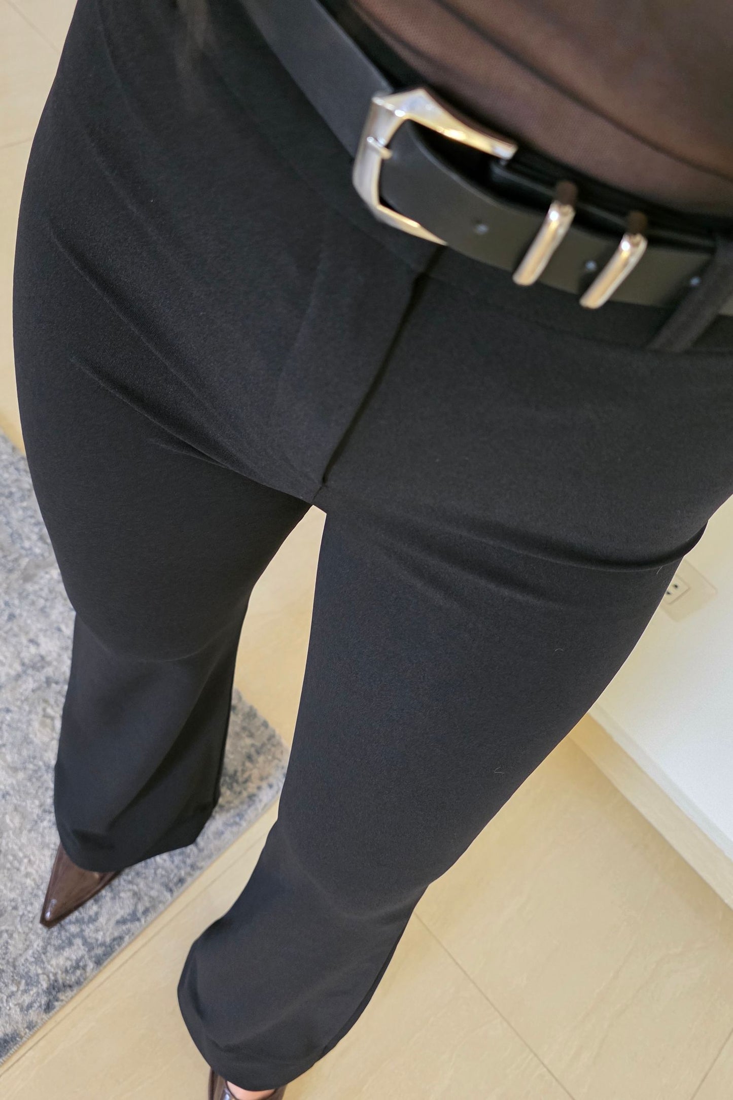 Naomi Flared Pants - Black