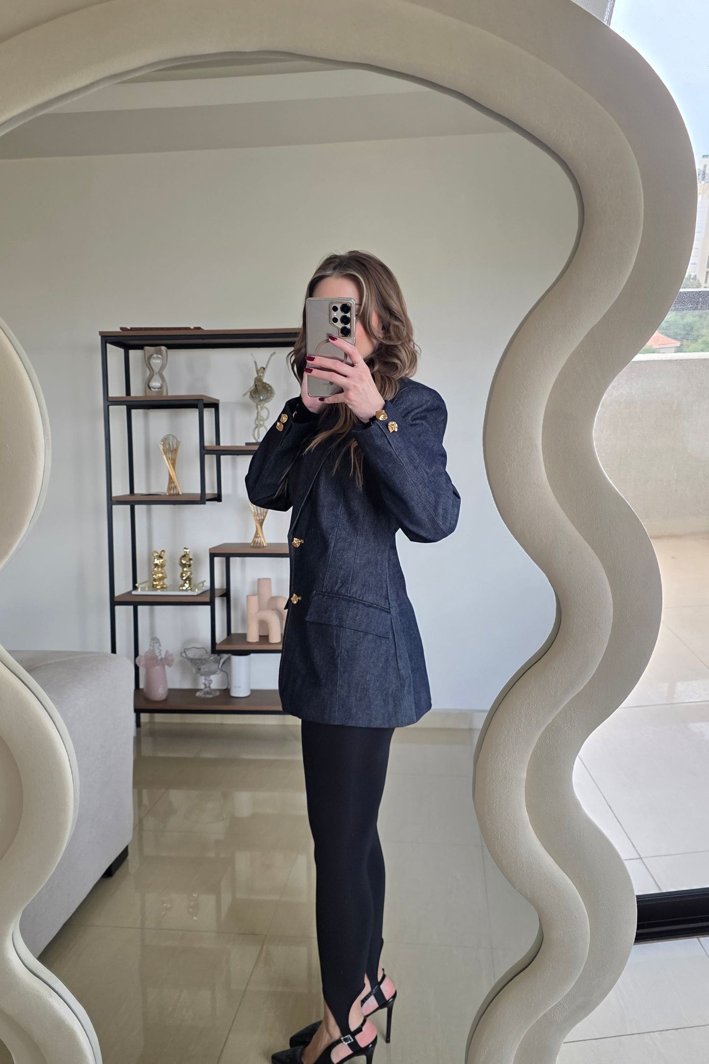 Isabelle Denim Blazer