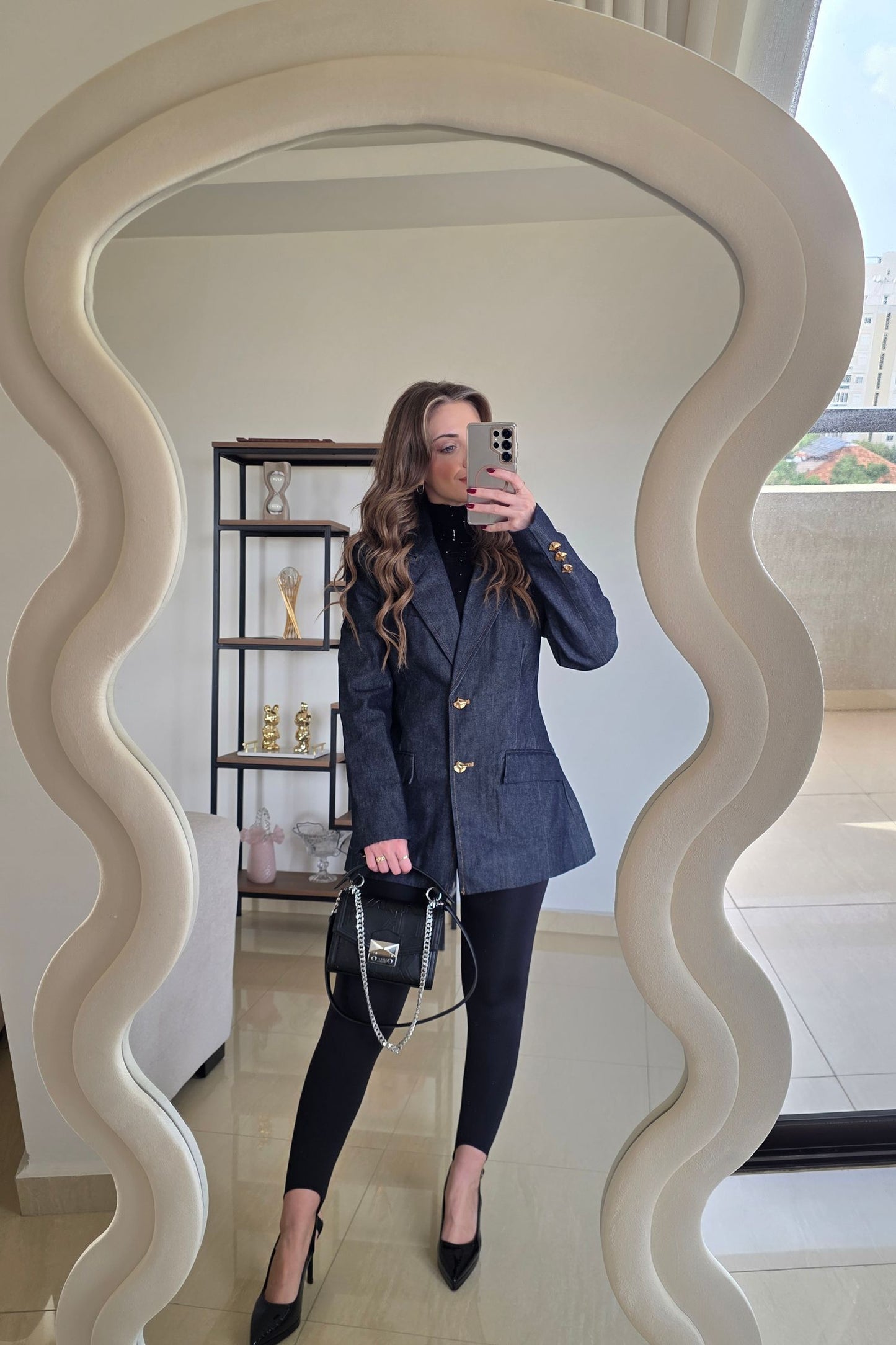 Isabelle Denim Blazer