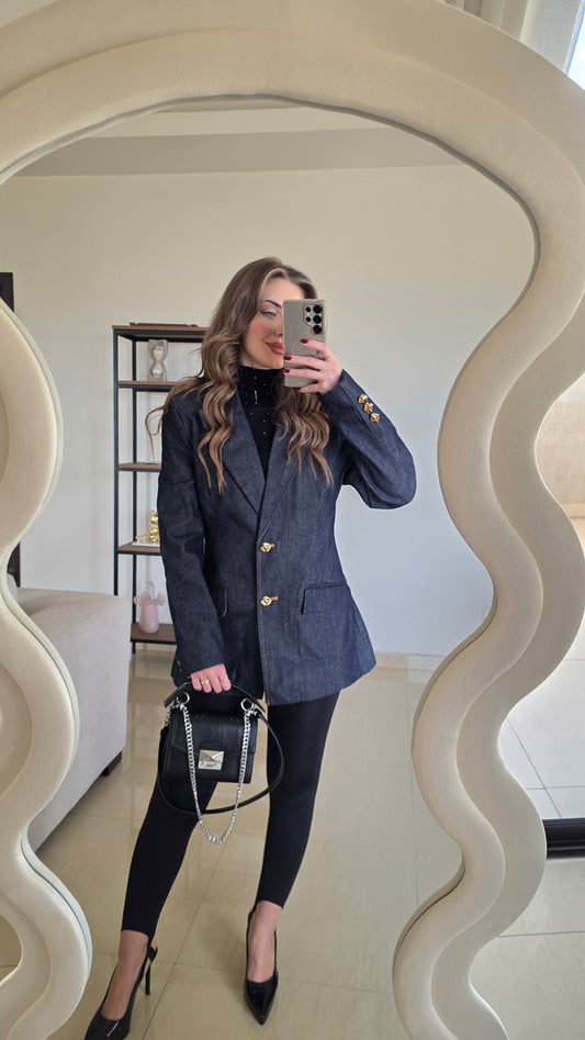 Isabelle Denim Blazer