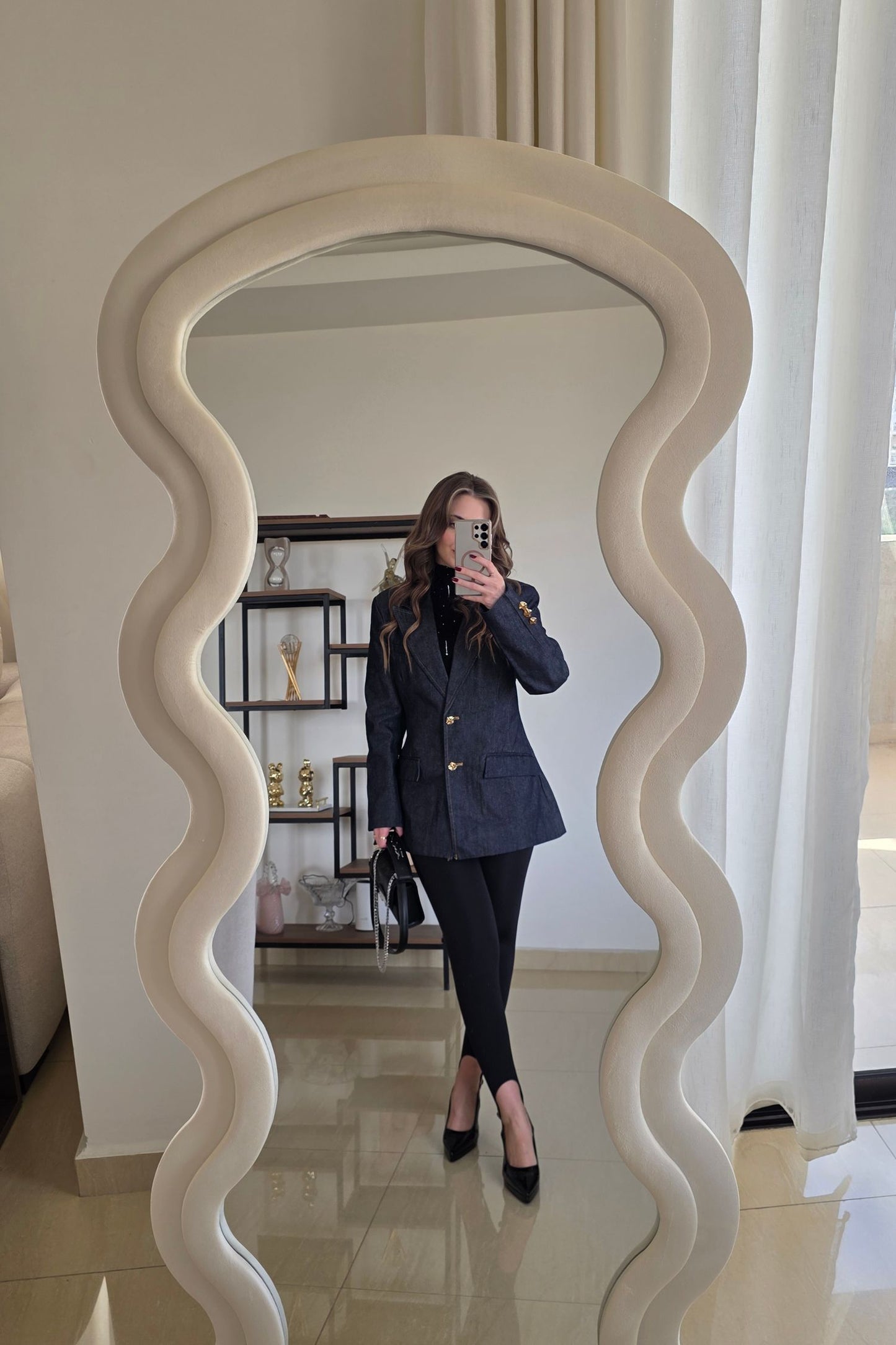 Isabelle Denim Blazer