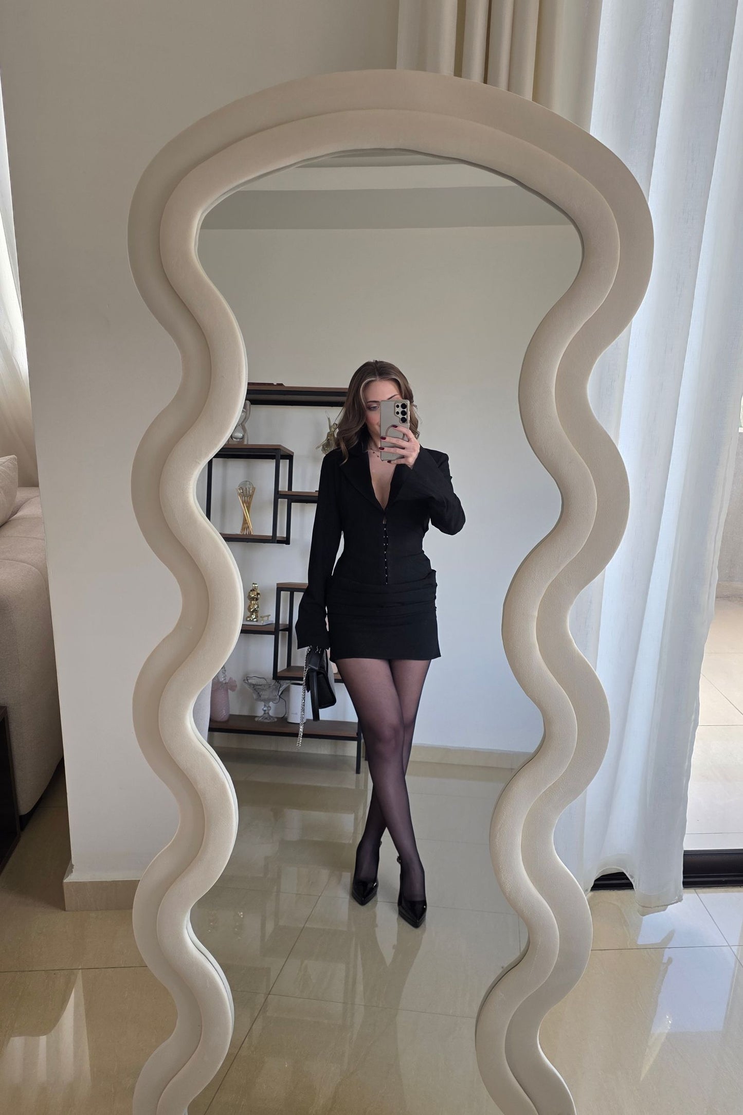 Reine Mini Dress - Black